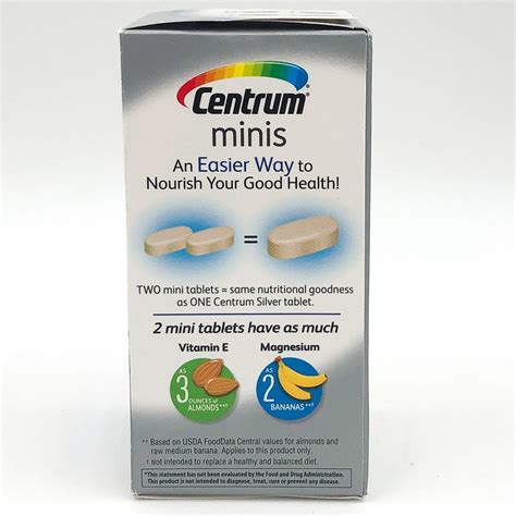 Centrum Minis Men 50 Multivitamins 160 Tablets