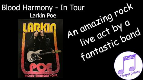 Larkin Poe S Blood Harmony An Amazing Album A Fantastic Live Act