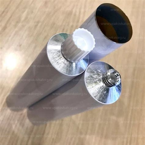 Заказать тубы из алюминия для фасовки продукции на УпаковкаТорг