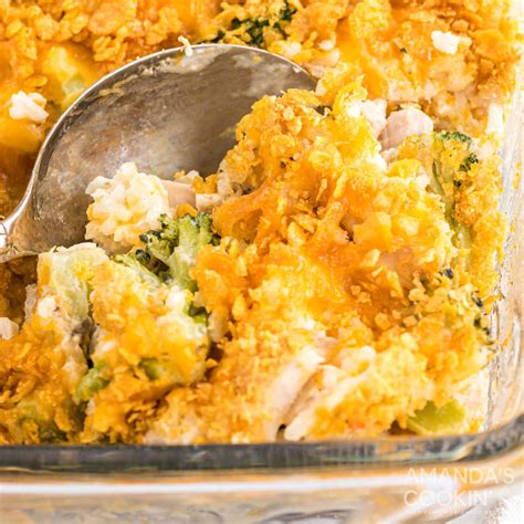 Chicken Rice Broccoli Casserole