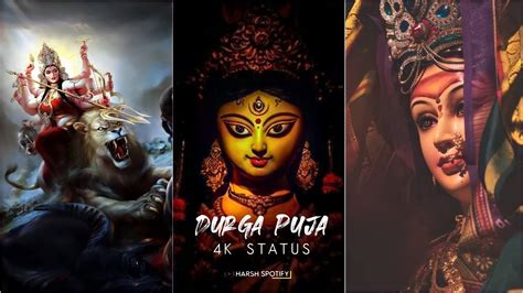 Durga Puja 4k Status Durga Puja Songs Full Screen Whatsapp Status