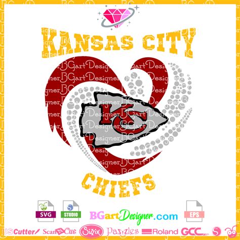 Kansas City Chiefs Svg For Cricut