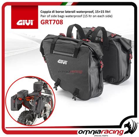 Givi Pair Of Side Bags Waterproof 15 Ltr On Each Side For Off Road