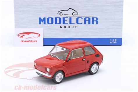 Modelcar Group Fiat Ano De Constru O Vermelho Mcg