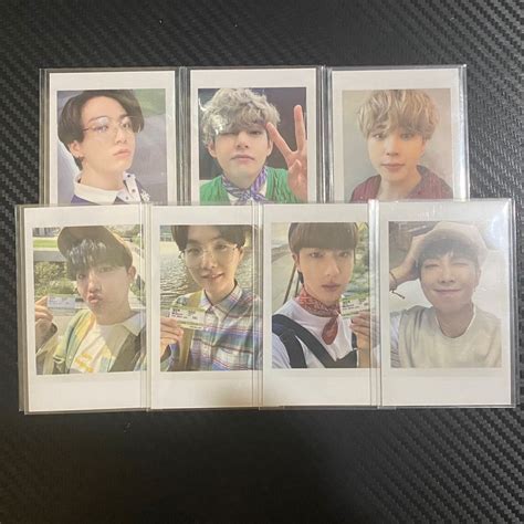 BTS SG21 POLAROID SET Rm Jin Suga Jhope Jimin Taehyung Jungkook V Jk