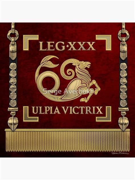 Standard Of The Th Legion Ulpia Victrix Vexillum Of The Trajan S