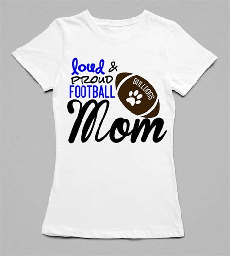 Football Mom Shirt Football Mom Shirts Sports Mom Shirts Custom