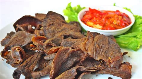 membuat dendeng kering ala chef daliono tribunpekanbarucom