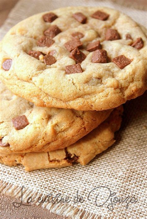 Cookies Moelleux Americains Recette Rapide Recette Cookies