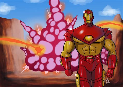 Iron Man 90s By Edwinj22 On Deviantart