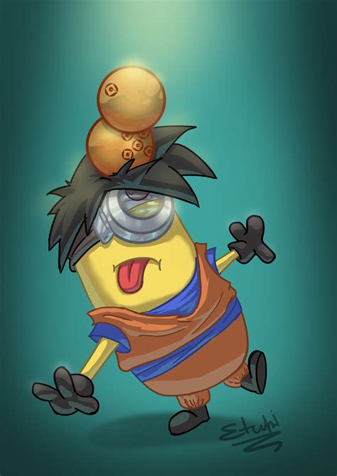 minion x my fav anime characters on Behance