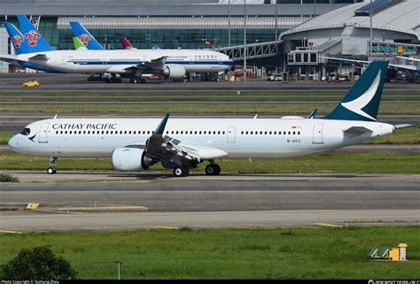 B HPG Cathay Pacific Airbus A321 251NX Photo By Taohang Zhou ID