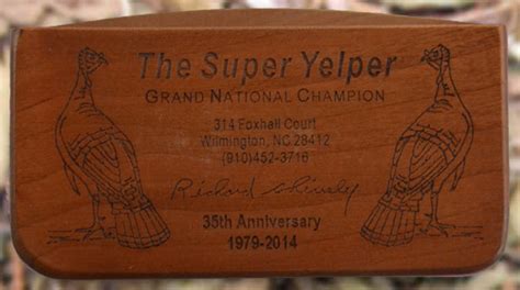 Super Yelper Scratch Box Turkey Calls