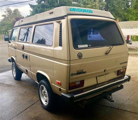 1986 Vanagon Syncro GL SVX Conversion Classic Volkswagen Bus Vanagon