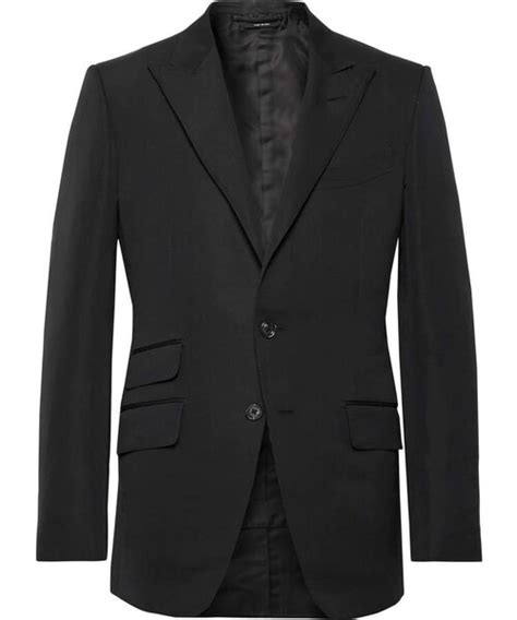 Tom Ford Tom Ford Black O Connor Slim Fit Cotton And Silk