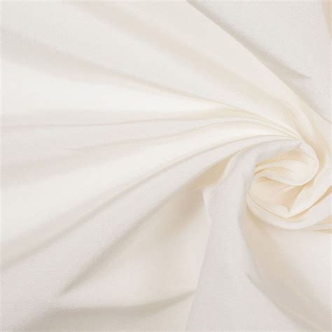 Off White Solid Silk Faille Off White Mood Fabrics Silk