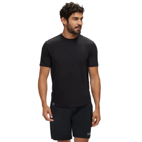 Hoka Essential Tee Black OD RUN