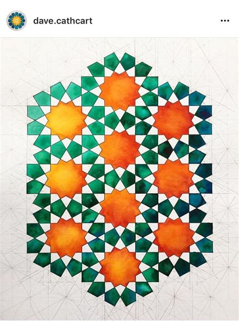 Pin by LesMarrakchis on Zellij Patterns | Geometric pattern art ...