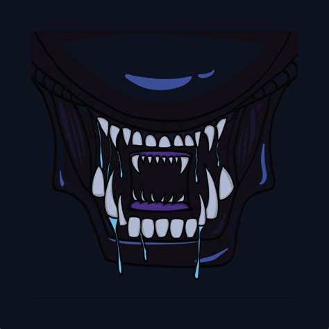 Alien Xenomorph Mouth Alien Mask Teepublic