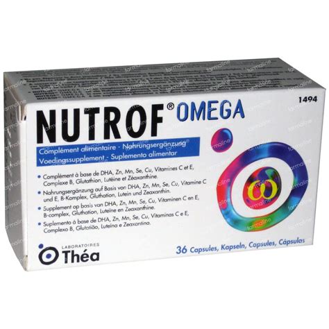 Nutrof Omega Comprim S Commander Ici En Ligne Farmaline Be