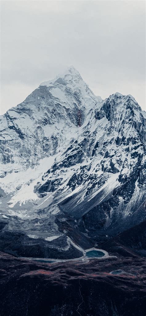 Mount Everest Wallpaper K Mountain Peak Himalayas Nepal