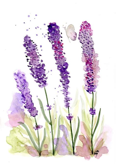 Lavender Watercolor