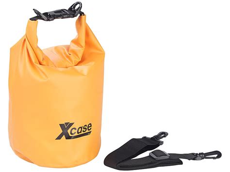 Sac étanche en plastique résistant pour plage et rando 5 à 70 L Orange