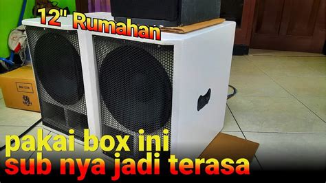 Salah Satu Komponen Dan Jenis Box Speaker Yang Cocok Untuk Subwoofer