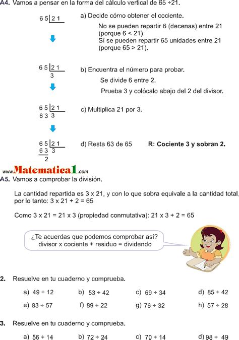 Divisiones Para Cuarto Grado Resueltas Image To U