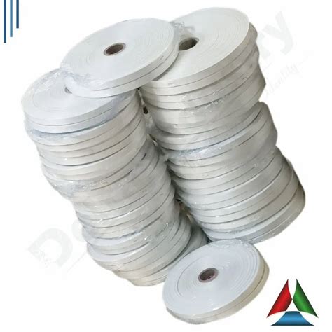 Plain White Satin Ribbon Lanyard Rolls 12 Mm 0 5 Inch At Rs 2 00 Meter