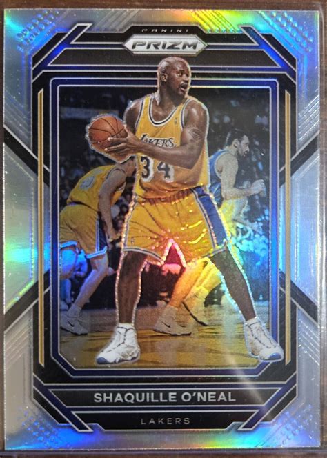 Shaquille O Neal Panini Prizm Silver Prizm Hof Ebay