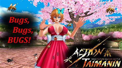 Action Taimanin gameplay bugs showcase - YouTube