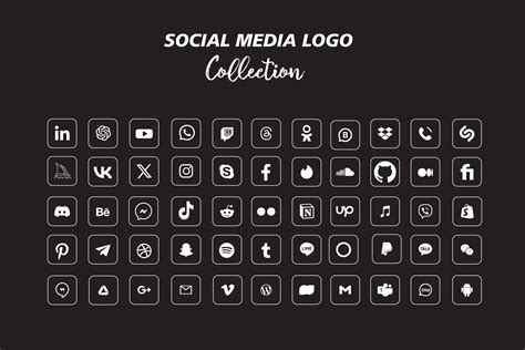 Popular Social Media Icons Graphic by samira.mammadova4888 · Creative ...