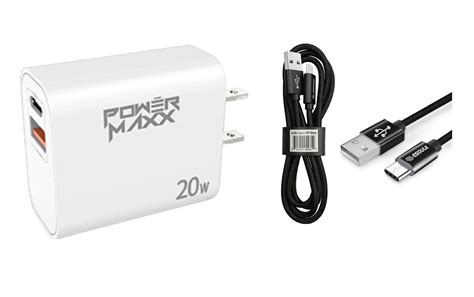 For Motorola Moto G 5G 2024 20W Fast Home Wall Travel Charger + 3FT USB