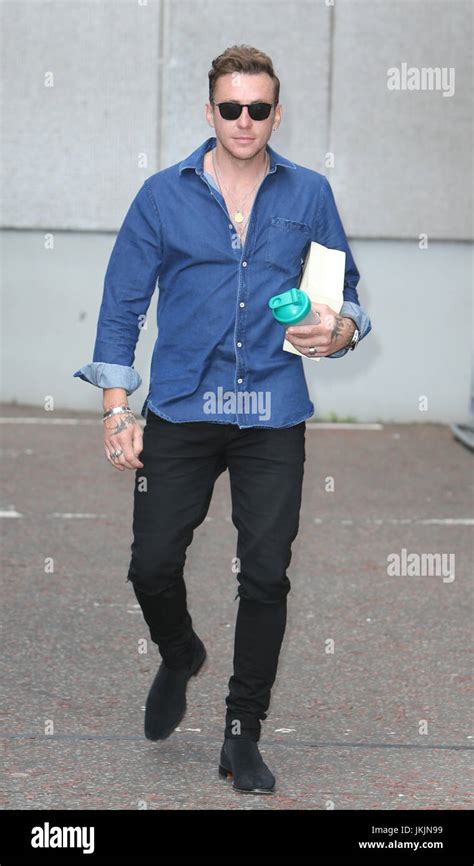 Danny Jones outside ITV Studios Featuring: Danny Jones Where: London ...