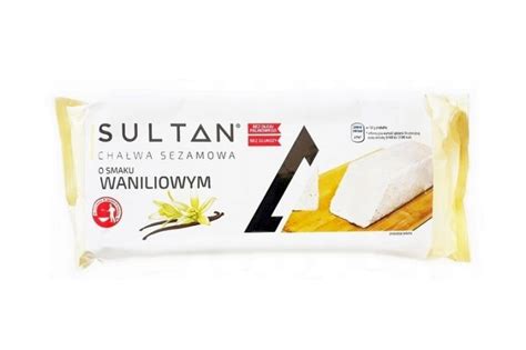 Chałwa waniliowy Sultan 1000 g porównaj ceny Allegro pl