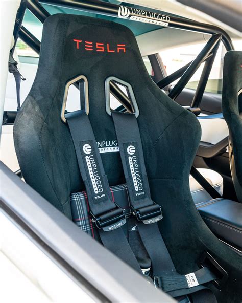 Ascension R Racing Bucket Seat Package For Tesla Model 3 Unplugged Performance