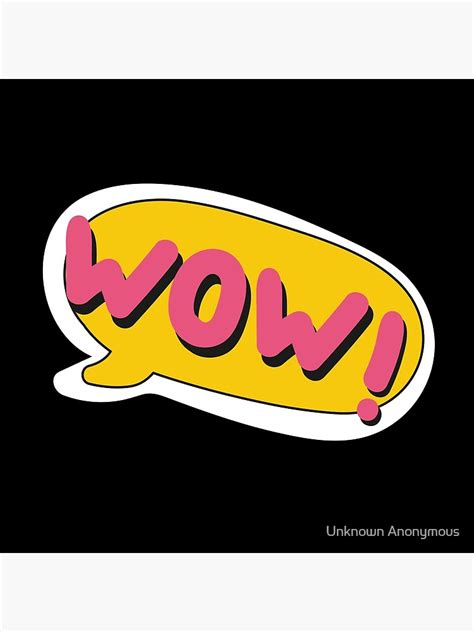 "Funny WOW! emoji" Poster for Sale by aBenjiii | Redbubble