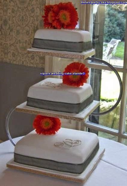 Most Popular Square Wedding Cake Stands Personalize For Your Wedding