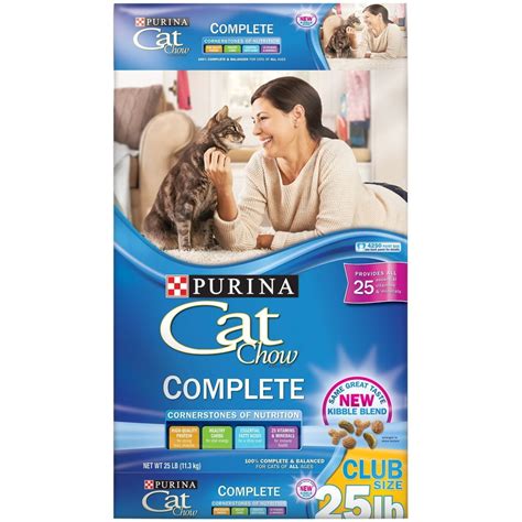 Purina Cat Chow Complete Dry Cat Food 25 Lb