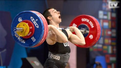 61kg European Weightlifting 2024 YouTube