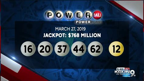 50k Winning Powerball Ticket Sold In Tucson