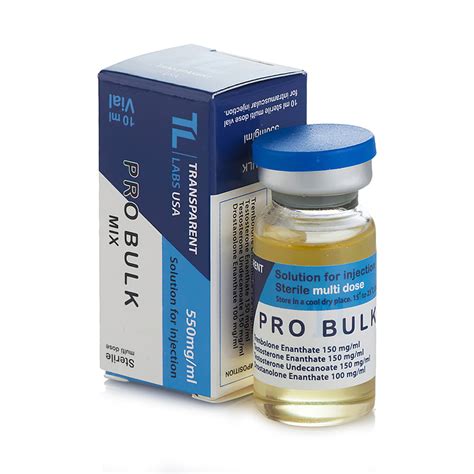 buy pro bulk mix  vial ml  mg ml transparent labs usa
