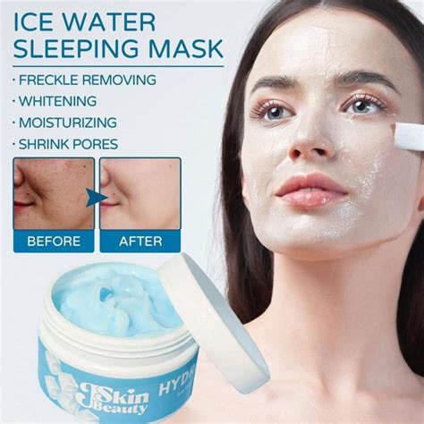 Jskin Beauty Hydra Moist Sleeping Mask Ice Water Moisturizer Ice Milk