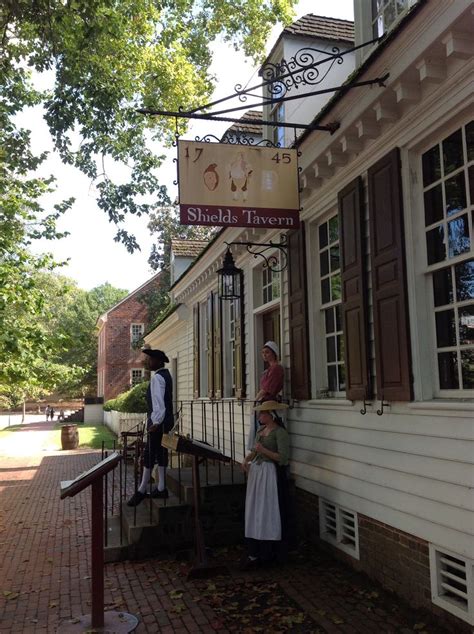 Shields Tavern Williamsburg Va Colonial America Williamsburg