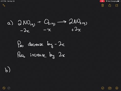 SOLVED The Following Reaction Is Carried Out In A Sealed Rigid Vessel