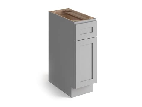 Proper Gray Shaker Base Cabinet Blue Lane Cabinety