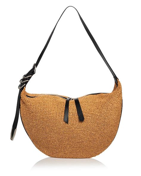 Rag And Bone Spire Straw Hobo Bag Bloomingdales