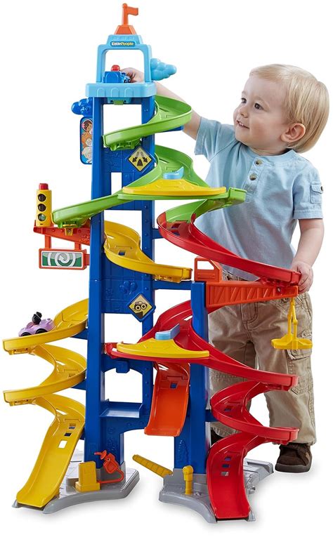 Fisher Price Little People City Skyway Toys Games Toys Play Vehicle