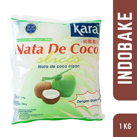 Jual Kara Nata De Coco Sari Kelapa Slice Kg Kara Nata De Coco Irisan